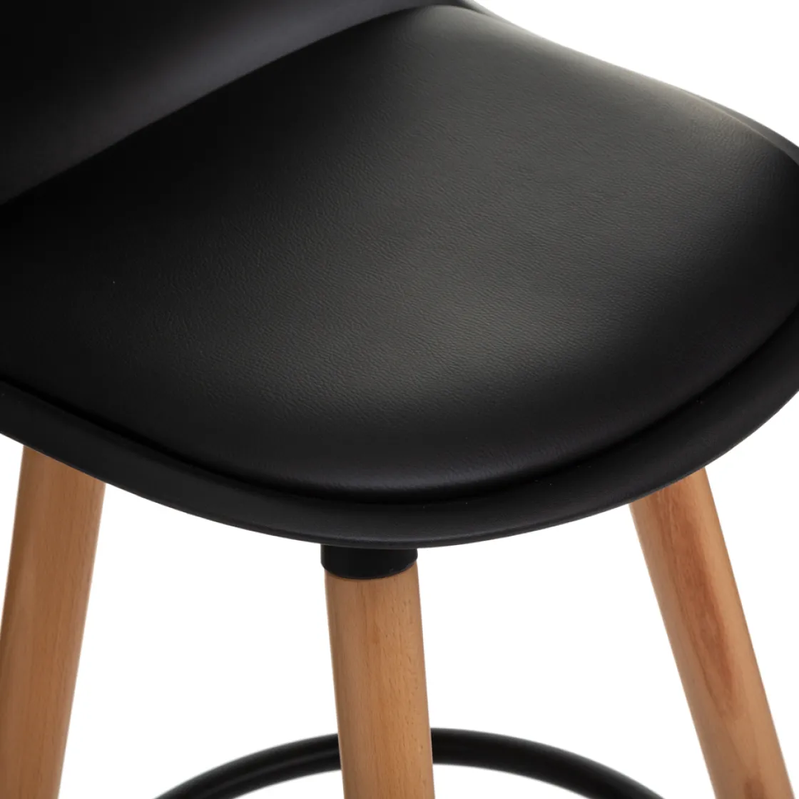 atmosphera Sillas, Sillones Y Bancos>Taburete de bar MAXON negro
