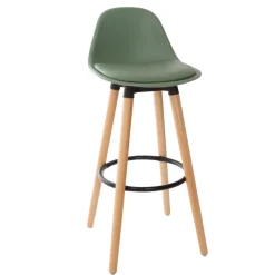 atmosphera Sillas, Sillones Y Bancos>Taburete de bar MAXON verde caqui