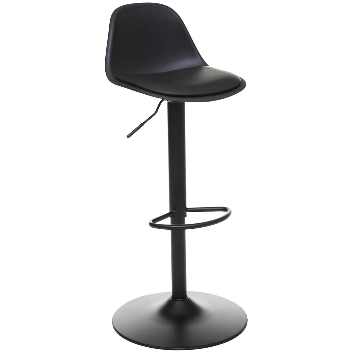 atmosphera Sillas, Sillones Y Bancos>Taburete de bar negro AIKO