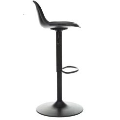 atmosphera Sillas, Sillones Y Bancos>Taburete de bar negro AIKO