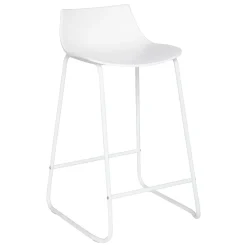 Sillas, Sillones Y Bancos>Taburete de bar OTAC blanco