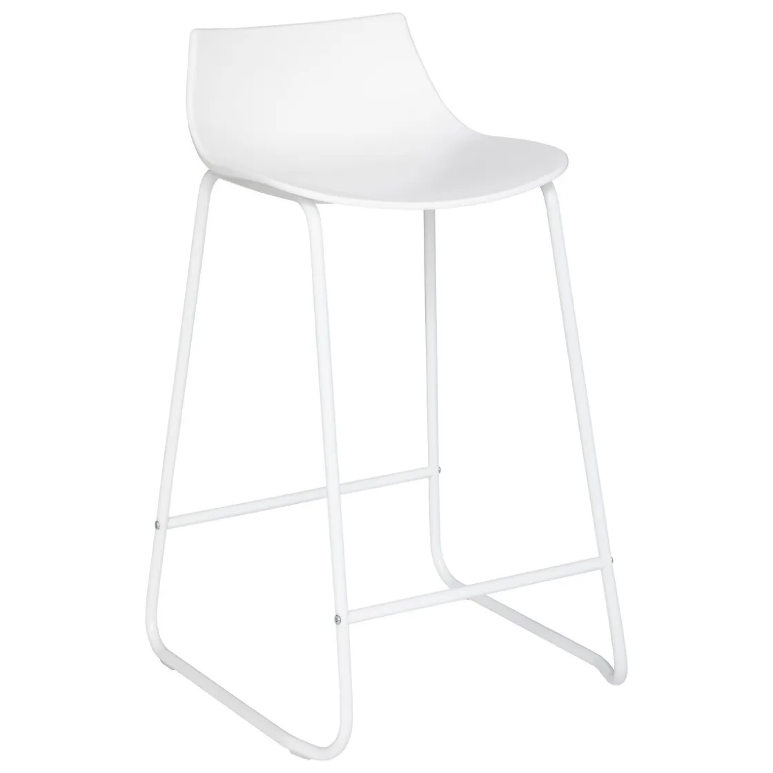 Sillas, Sillones Y Bancos>Taburete de bar OTAC blanco