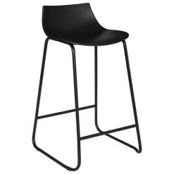 Sillas, Sillones Y Bancos>Taburete de bar OTAC negro