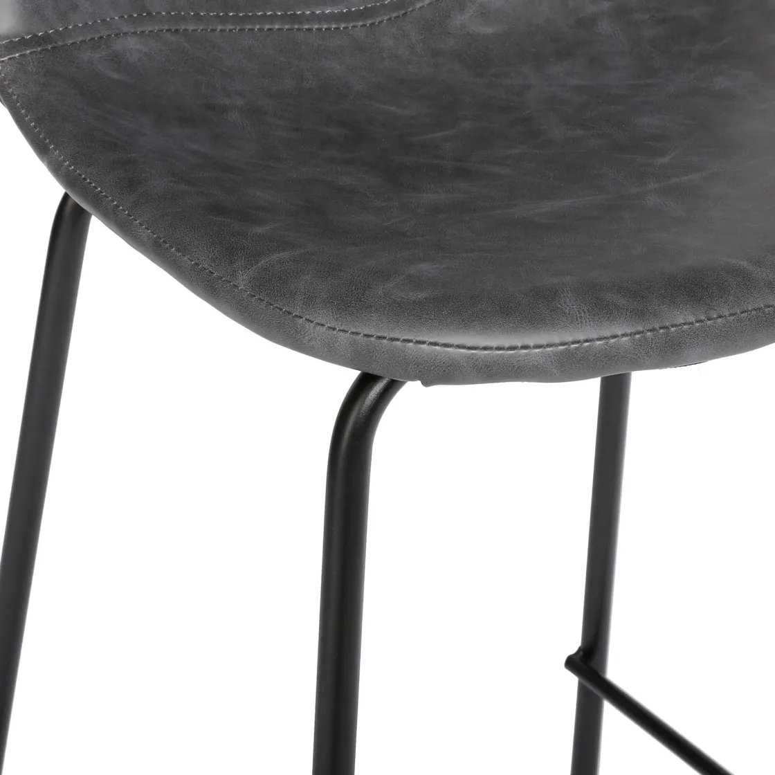 atmosphera Sillas, Sillones Y Bancos>Taburete De Bar Vladi Gris 95Cm