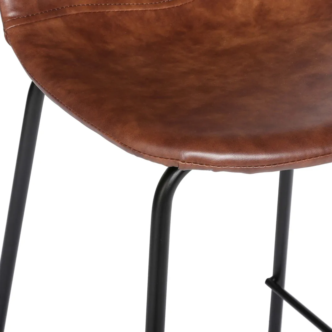 atmosphera Sillas, Sillones Y Bancos>Taburete De Bar Vladi Marrón 95Cm
