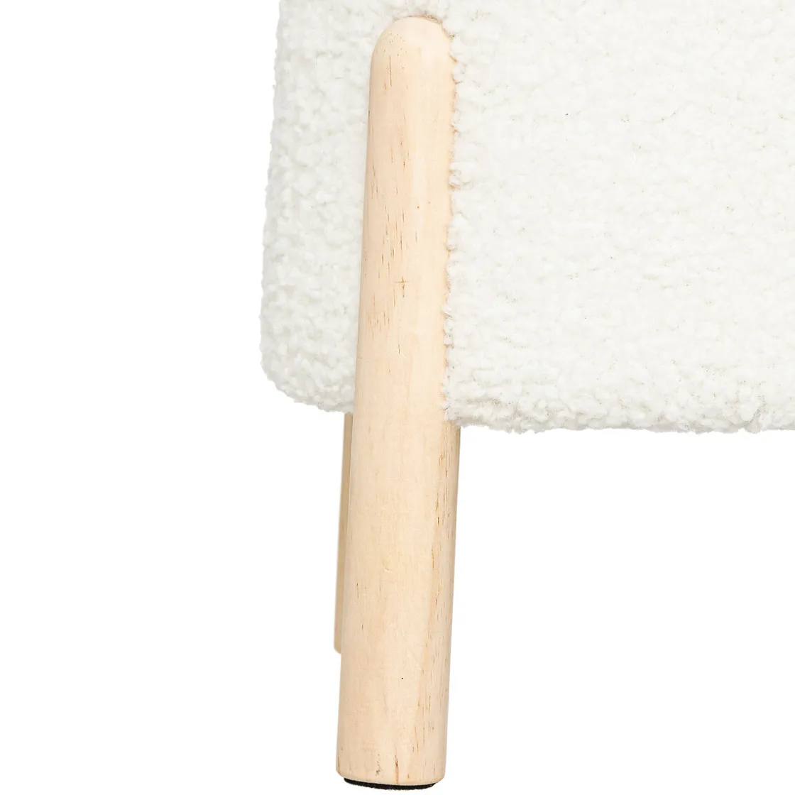 atmosphera Puff Y Banquitos|Estilo Étnico>Taburete De Pelo Bouclee Inuit