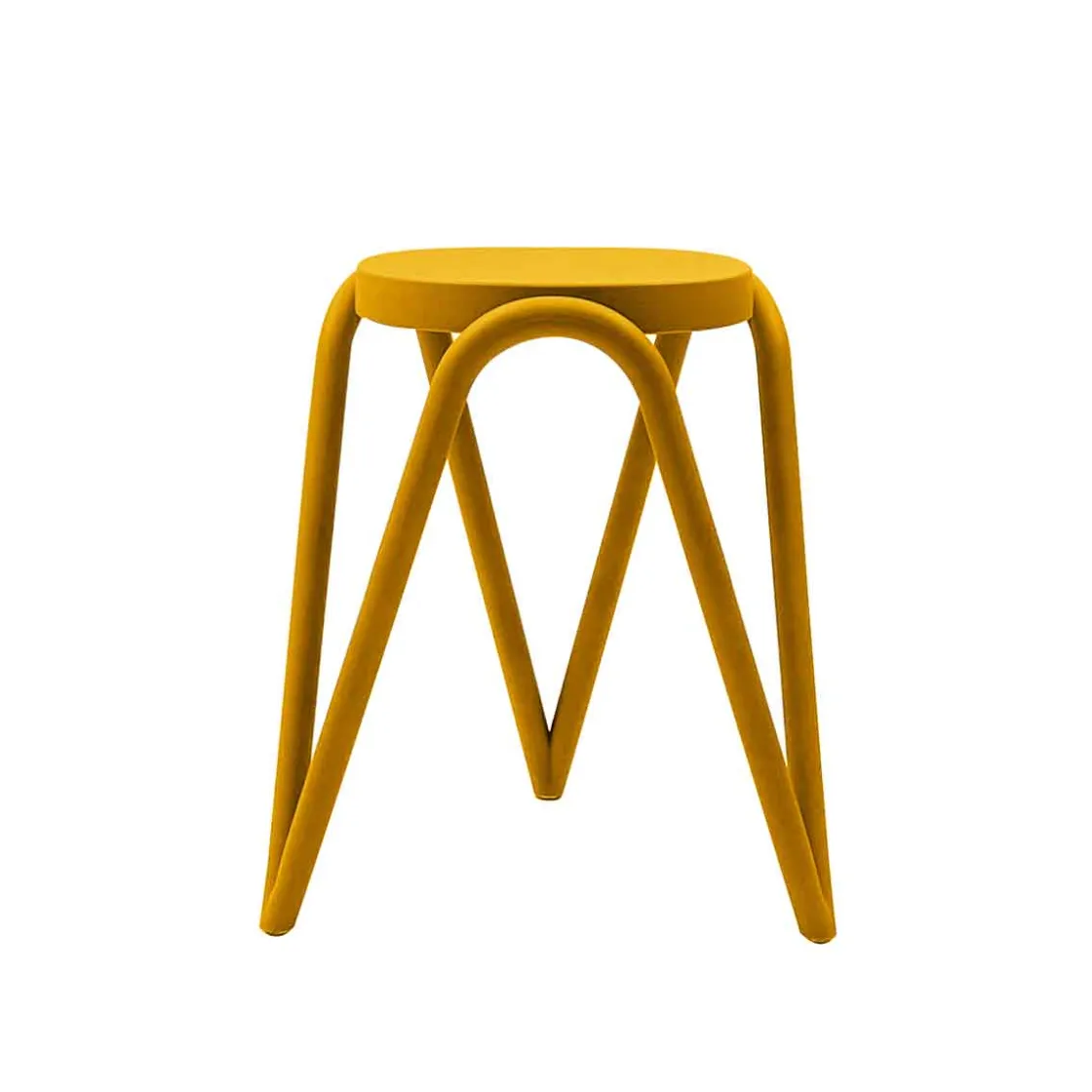 hôma Sillas, Sillones Y Bancos>Taburete LOFT amarillo