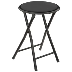 5five Sillas, Sillones Y Bancos>Taburete Plegable Metal Y Terciopelo