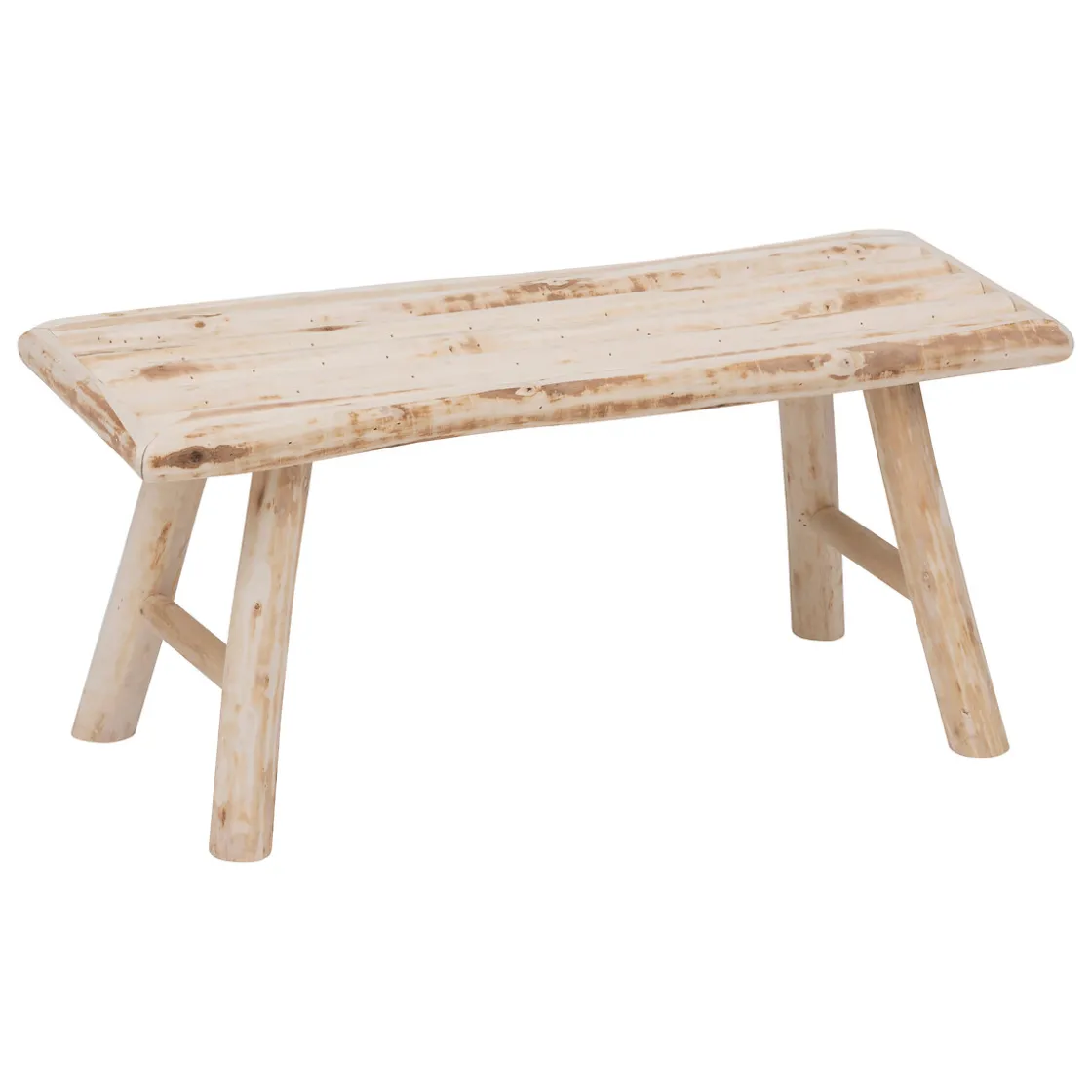 atmosphera Sillas, Sillones Y Bancos|Estilo Étnico>Taburete WOODY beige mdf
