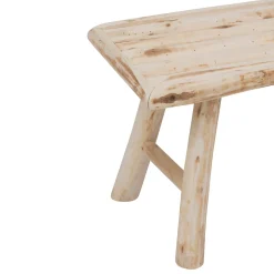 atmosphera Sillas, Sillones Y Bancos|Estilo Étnico>Taburete WOODY beige mdf