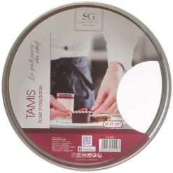 secret d'gourmet Moldes Y Otros Utensilios De Cocina>Tamizador Inoxidable 21Cm