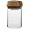 5five Cajas Y Frascos>Tarro De Vidrio C/Tapa Acacia 1L