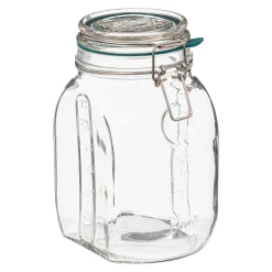 Cajas Y Frascos>Tarro De Vidrio Tapa Hermética 1.5L