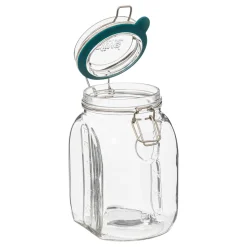 Cajas Y Frascos>Tarro De Vidrio Tapa Hermética 1.5L