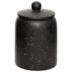 atmosphera Accesorios>Tarro decorativo WONJ negro 15x10cm