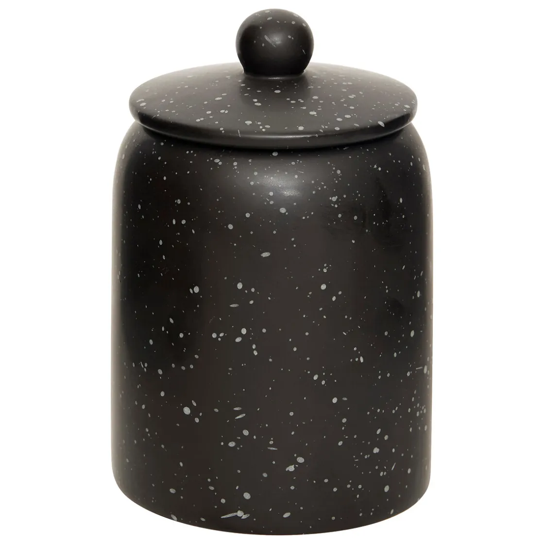 atmosphera Accesorios>Tarro decorativo WONJ negro 15x10cm