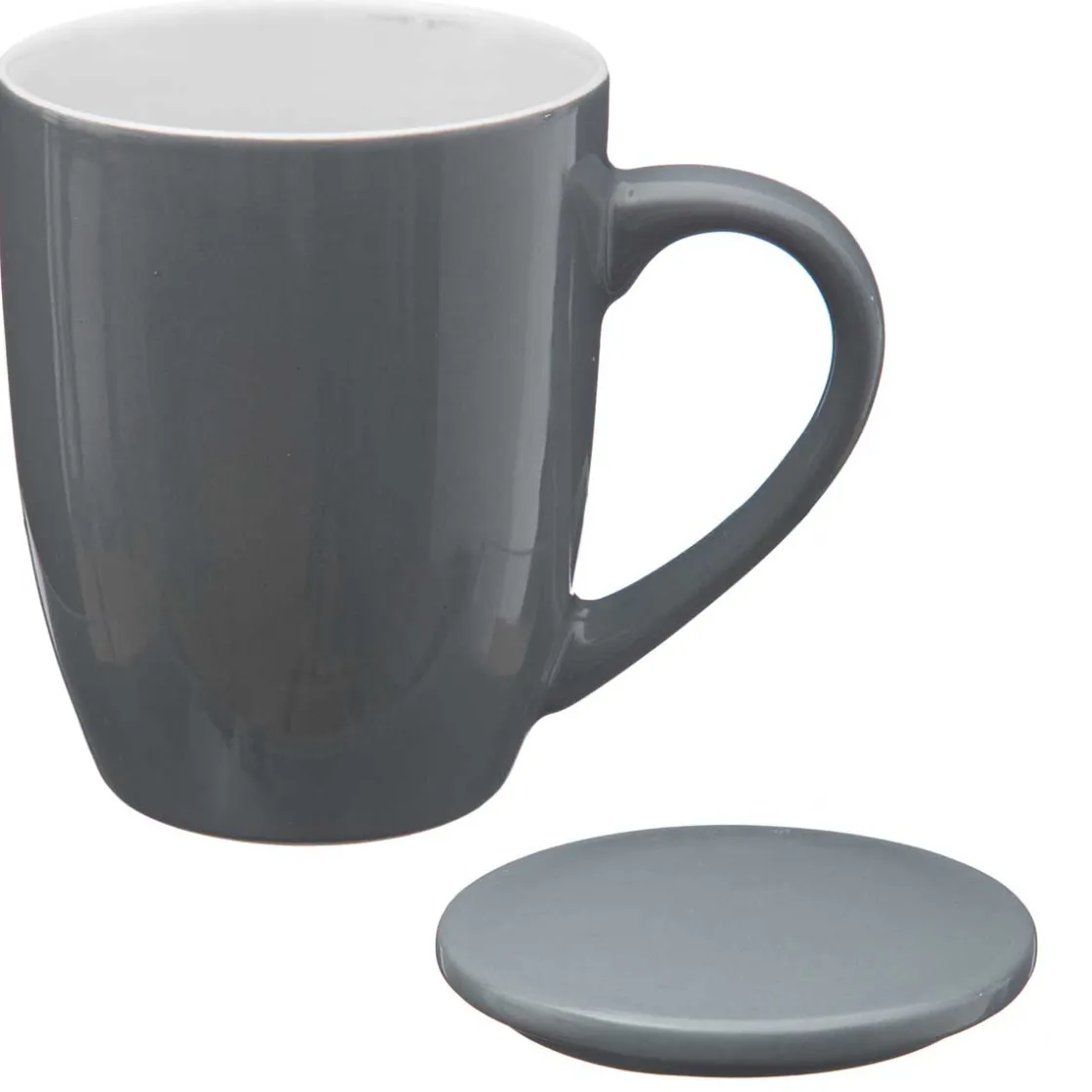 secret d'gourmet Teteras Y Hervidores>Taza De Cerámica Gris + Filtro 32Cl