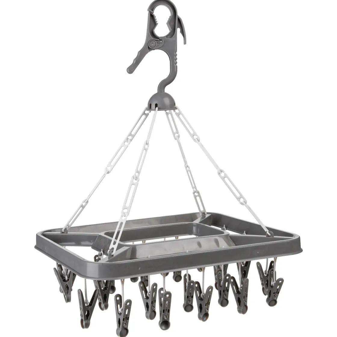 Tendederos Y Tablas De Planchar>Tendedero Rectangular Con 24 Pinzas