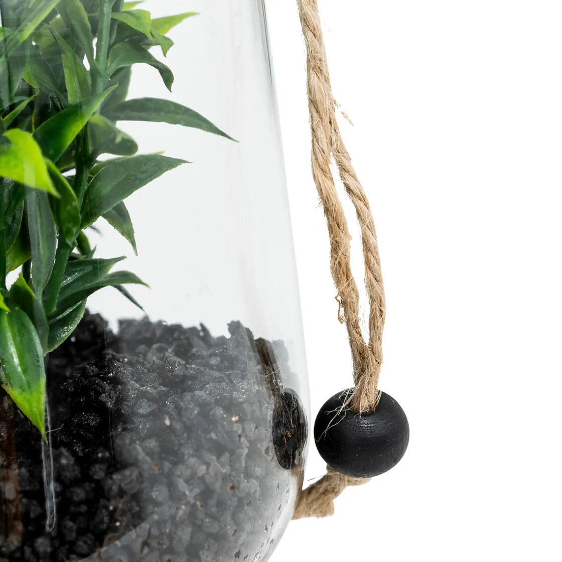 atmosphera Plantas Y Flores Artificiales|Estilo Industrial>Terrario de vidrio con plantas artificiales NALY