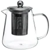 secret d'gourmet Teteras Y Hervidores>Tetera De Vidrio Con Filtro Inox 80Cl