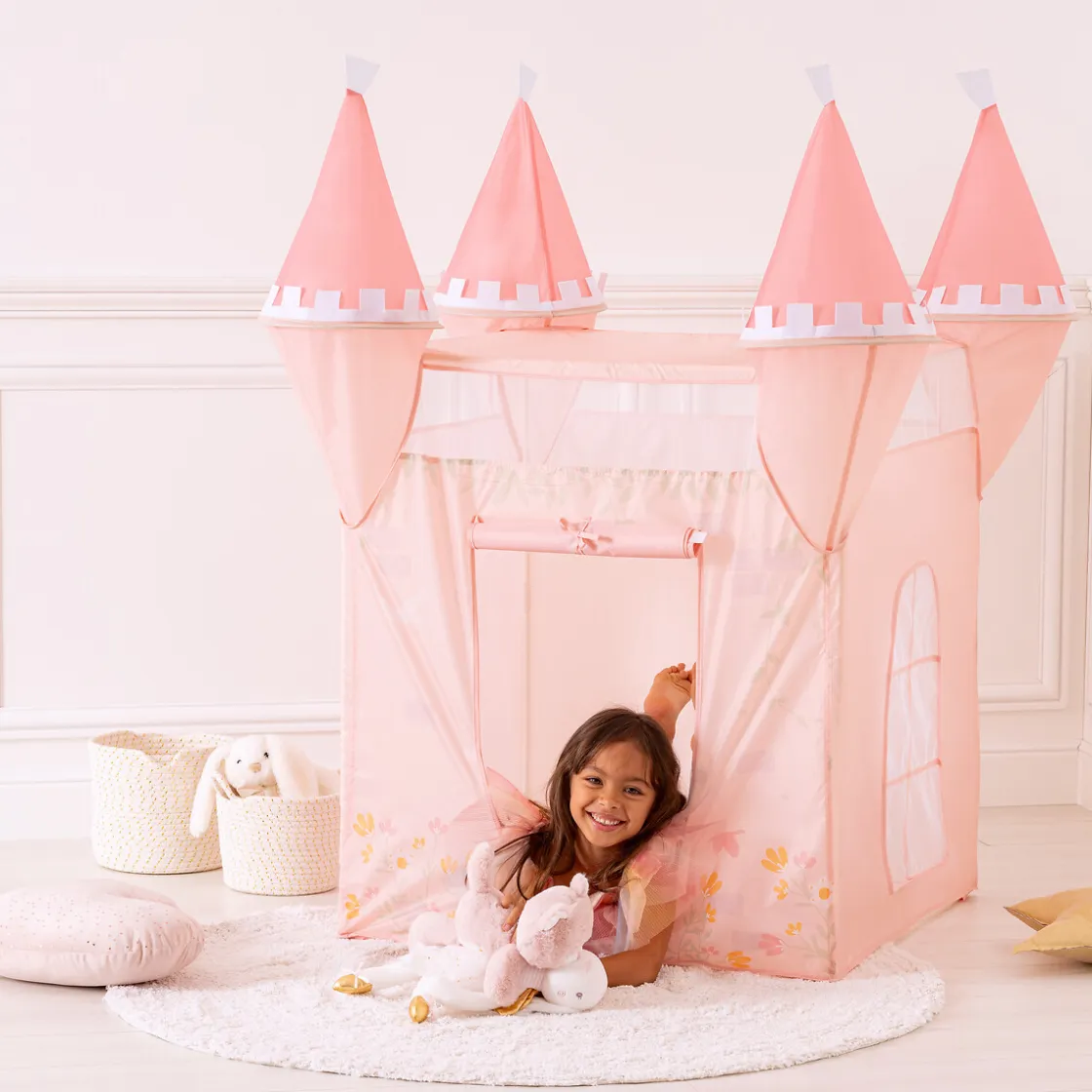 atmosphera4kids Mobiliario>Tienda POP UP castillo rosa