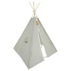 Mobiliario>Tienda Tipi Azul Pompones 120x120x160Cm