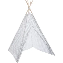 atmosphera4kids Mobiliario>Tienda Tipi Gris P/Niños 120x160x120Cm