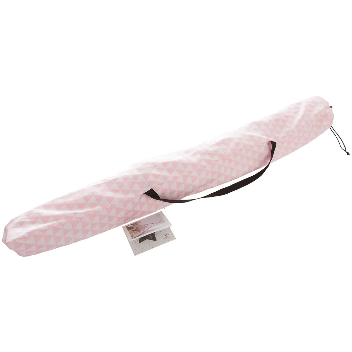 atmosphera4kids Mobiliario>Tienda Tipi Rosa Pompones 120x160x120Cm