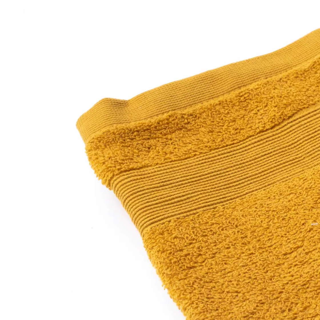 atmosphera Toallas De Baño>Toalla amarilla TIMELESS 30x50cm