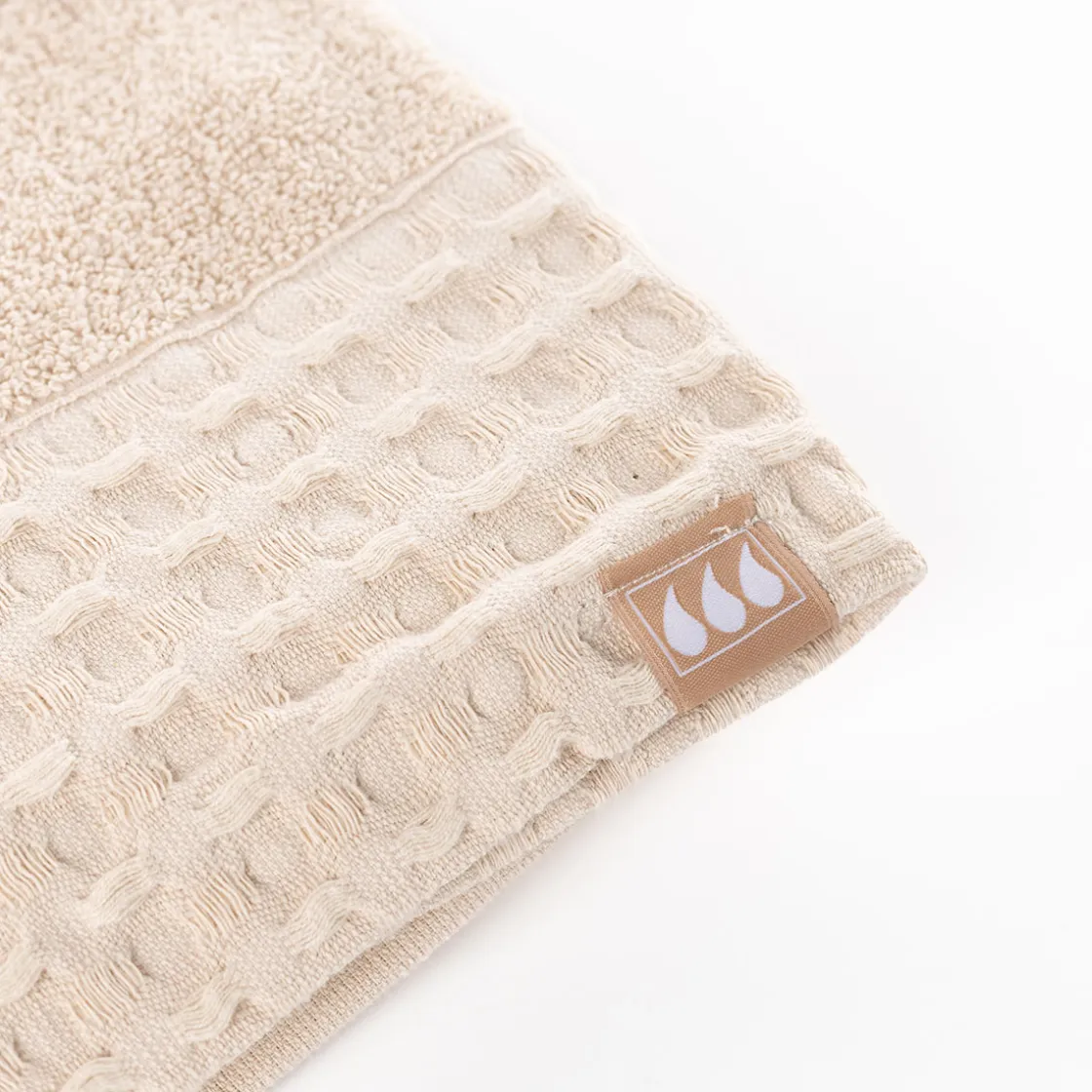 Toallas De Baño>Toalla de baño beige 70x130cm