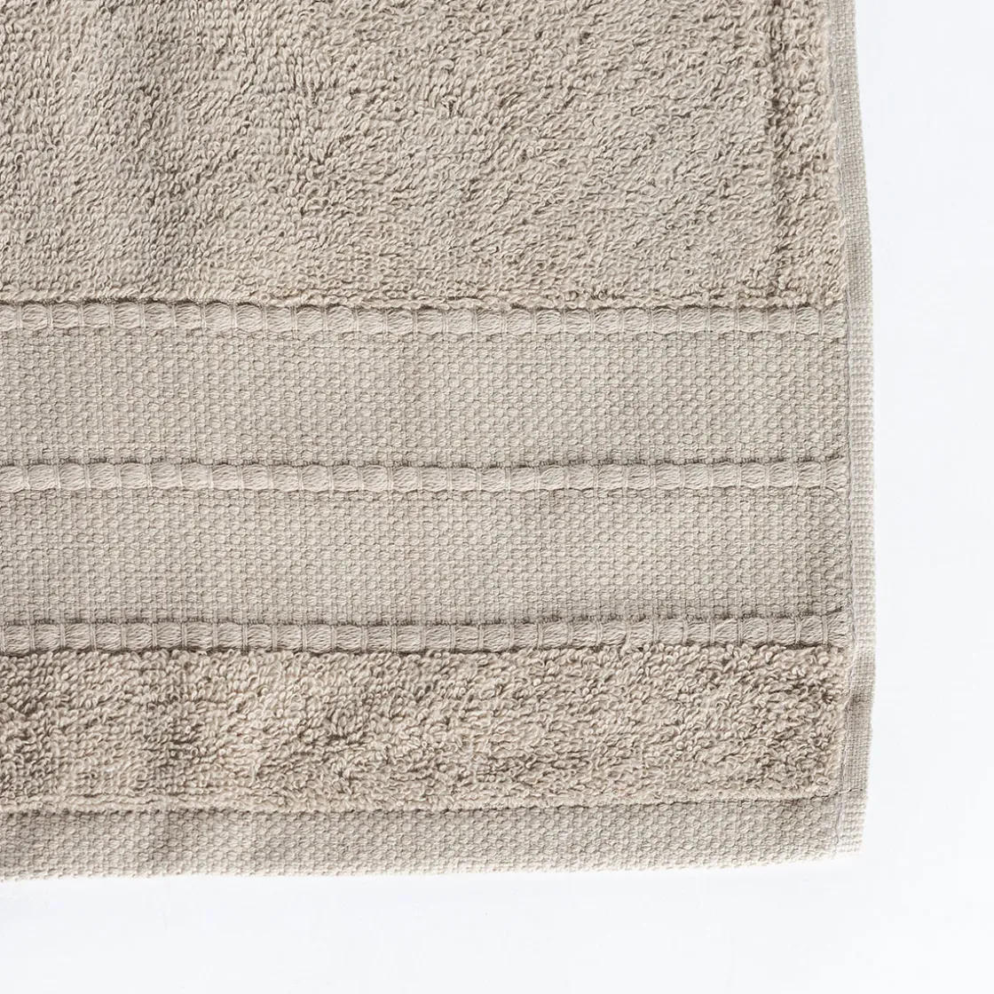 Toallas De Baño>Toalla de baño ESSENZA marrón claro 90x150cm