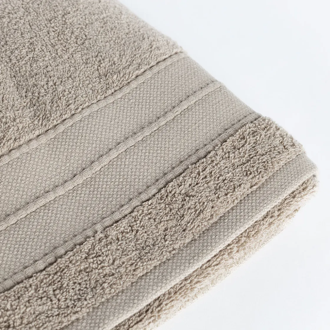 Toallas De Baño>Toalla de baño ESSENZA marrón claro 90x150cm