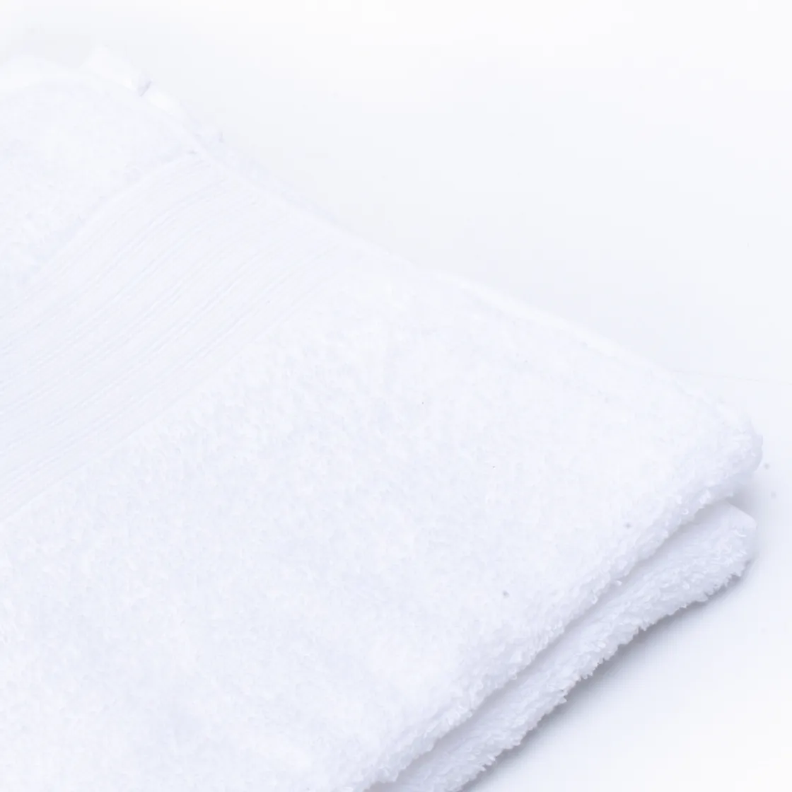 atmosphera Toallas De Baño>Toalla de mano blanca TIMELESS 50x100Cm