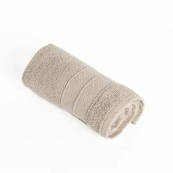 Toallas De Baño>Toalla de mano ESSENZA marrón claro 50x90cm