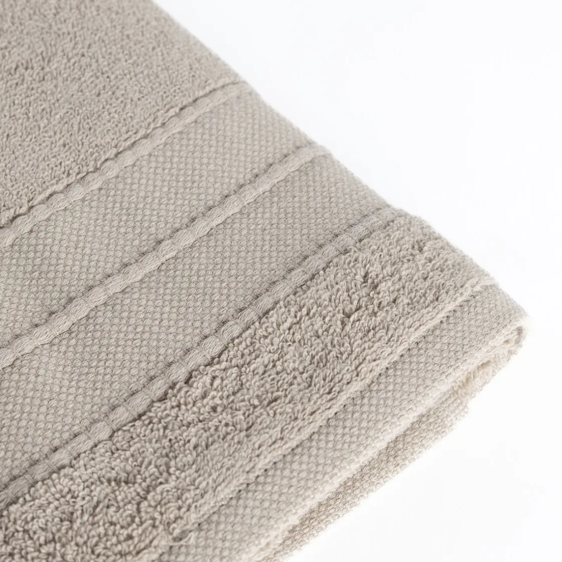 Toallas De Baño>Toalla de mano ESSENZA marrón claro 50x90cm