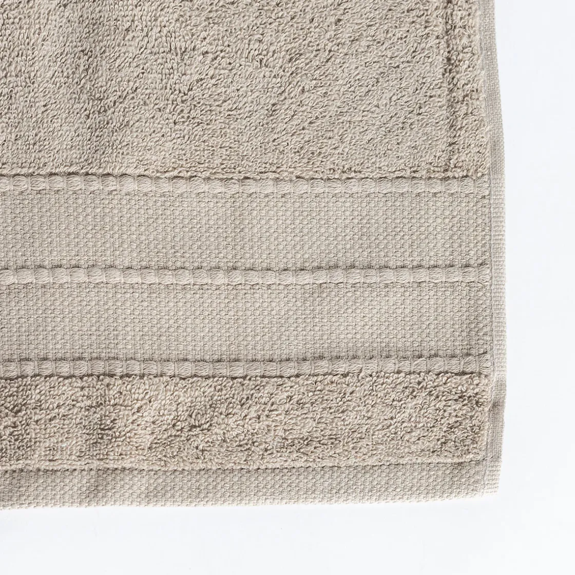 Toallas De Baño>Toalla de mano ESSENZA marrón claro 50x90cm