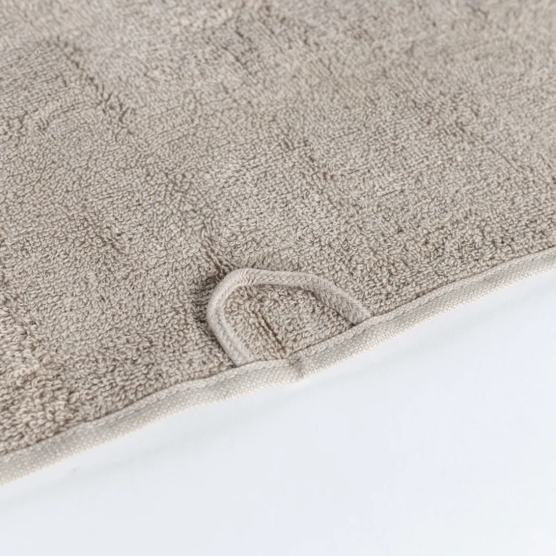 Toallas De Baño>Toalla de mano ESSENZA marrón claro 50x90cm