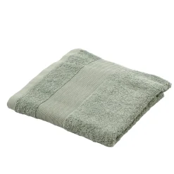 atmosphera Toallas De Baño>Toalla de manos verde TIMELESS 50x100cm