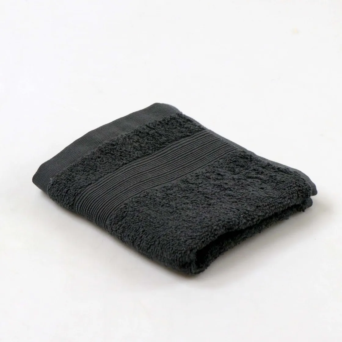 atmosphera Toallas De Baño>Toalla gris oscuro TIMELESS 30x50Cm