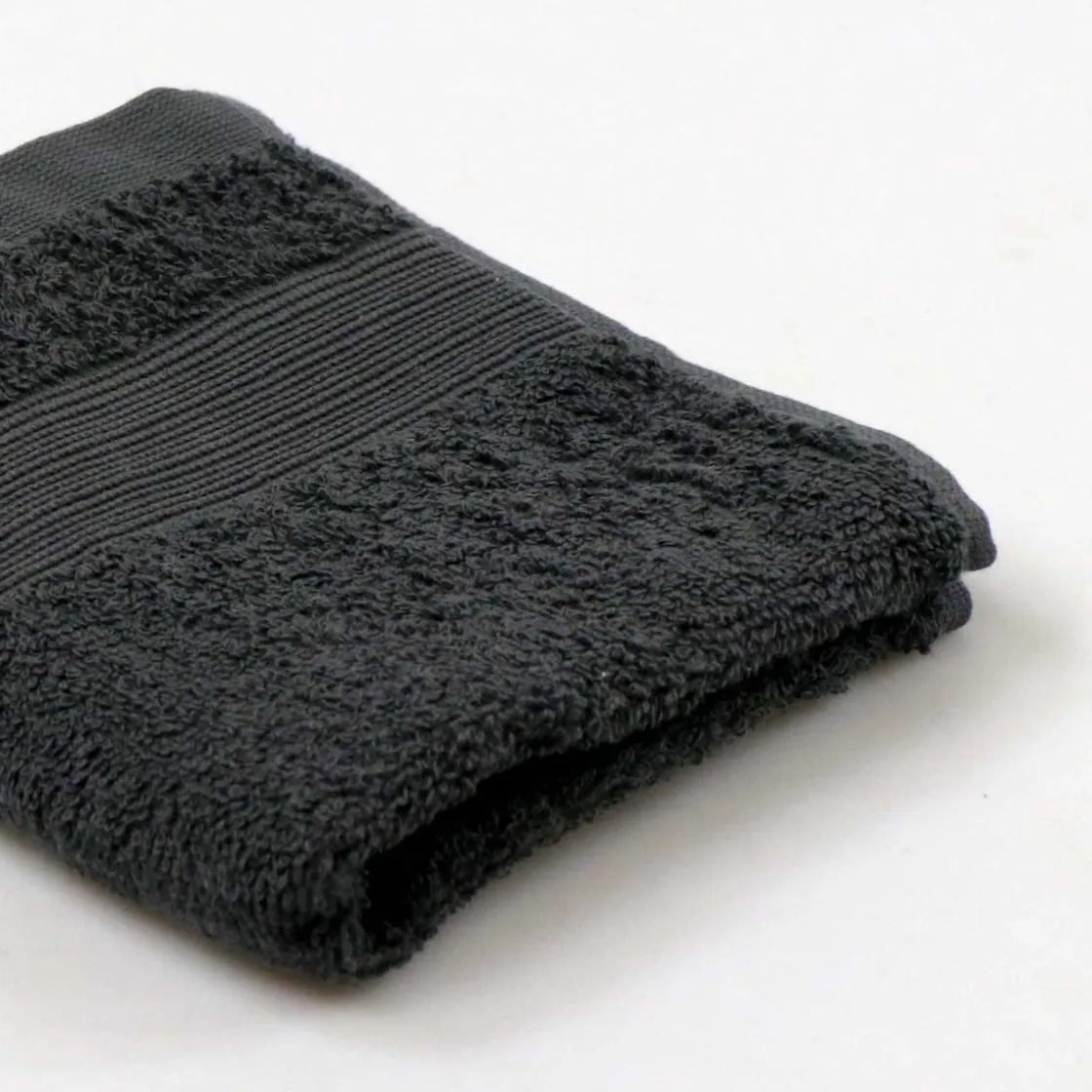 atmosphera Toallas De Baño>Toalla gris oscuro TIMELESS 30x50Cm