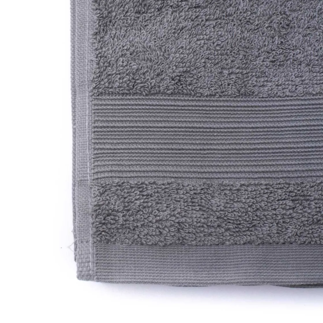 atmosphera Toallas De Baño>Toalla gris TIMELESS 30x50Cm