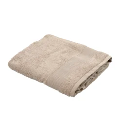 atmosphera Toallas De Baño>Toalla sábana beige TIMELESS 100x150Cm