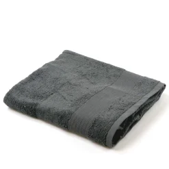 atmosphera Toallas De Baño>Toalla sábana gris oscuro TIMELESS 100x150Cm