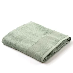 atmosphera Toallas De Baño>Toalla sábana verde TIMELESS 100x150cm