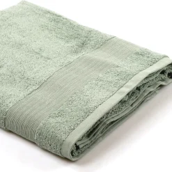 atmosphera Toallas De Baño>Toalla sábana verde TIMELESS 100x150cm