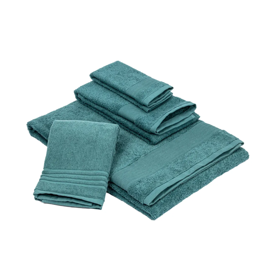 atmosphera Toallas De Baño>Toalla Timeless Azul 30x50Cm 450G/M2