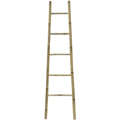 Toalleros>Toallero en escalera de bambú 40x150cm