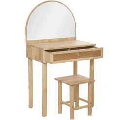 atmosphera4kids Mobiliario>Tocador C/Taburete Campagne 55x35x100Cm