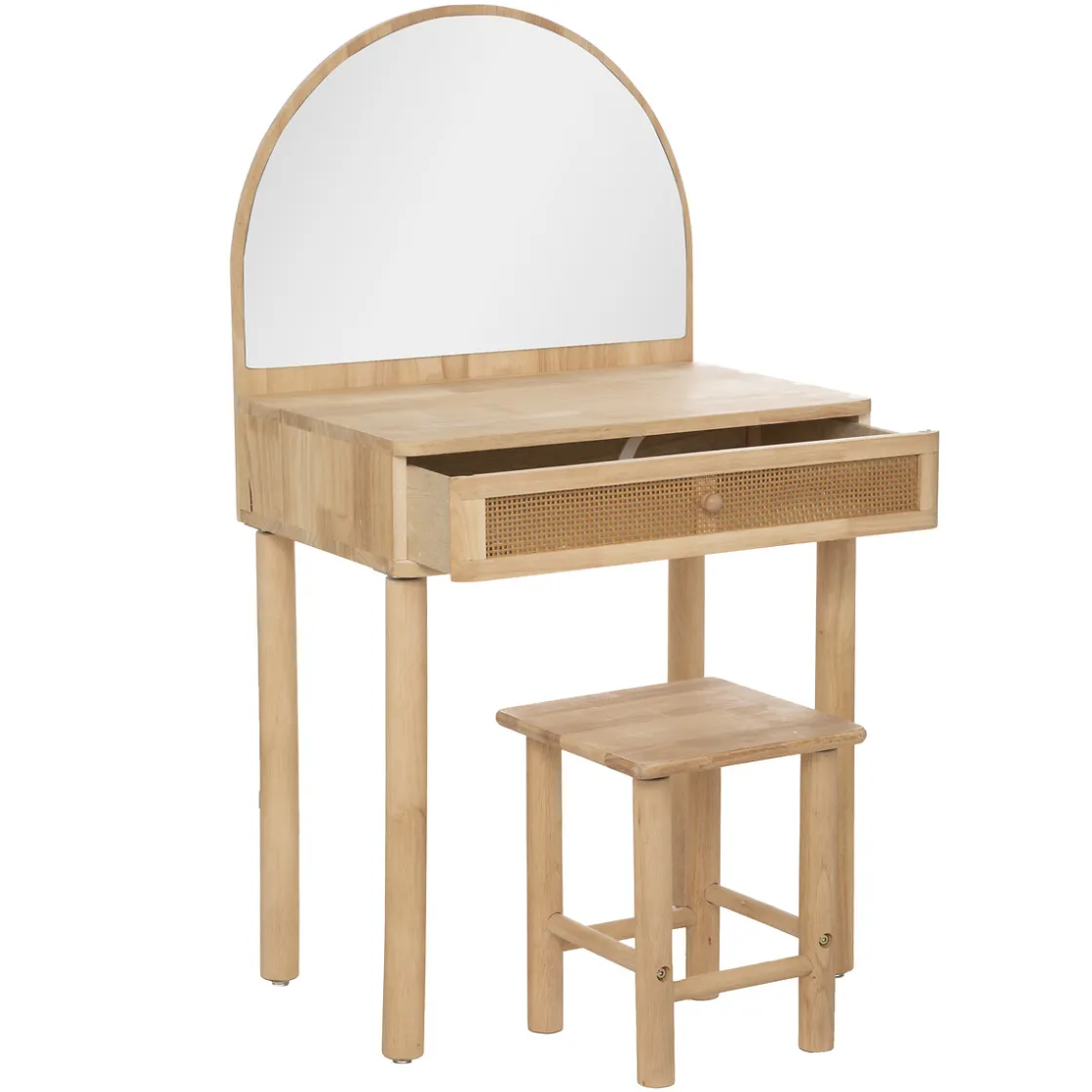 atmosphera4kids Mobiliario>Tocador C/Taburete Campagne 55x35x100Cm