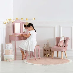 atmosphera4kids Mobiliario>Tocador Kids C/Taburete 59.5x29x98.5Cm
